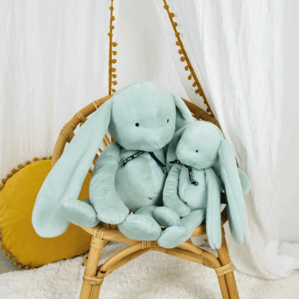 Lapin Méloé 56 cm - Vert sauge – Image 2