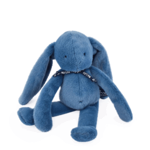 Lapin Méloé 37 cm - Bleu intense
