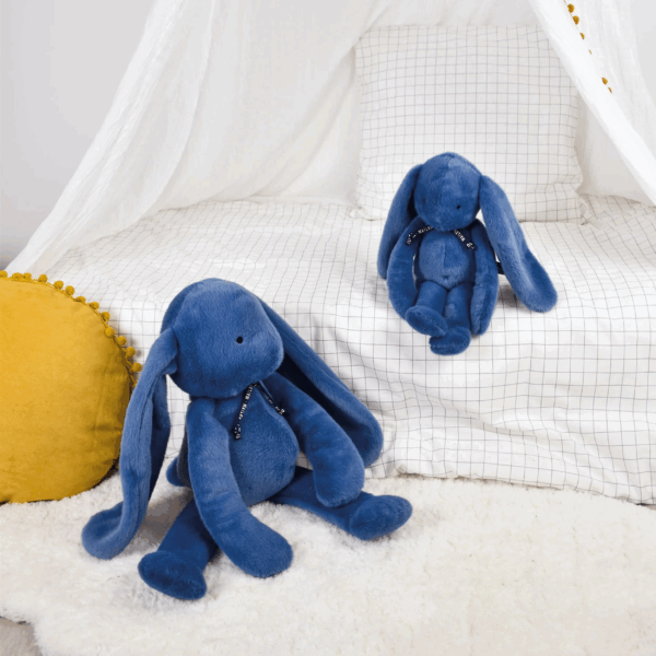 Lapin Méloé 56 cm - Bleu intense – Image 2