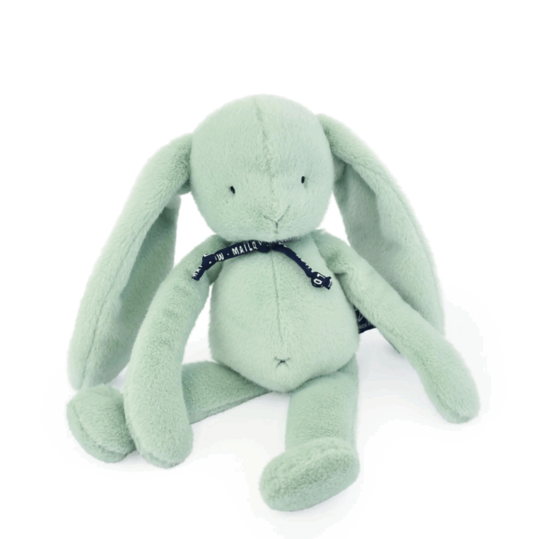 Lapin Méloé 37 cm - Vert sauge