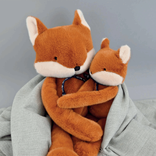 Renard Méloé 37 cm - Fauve – Image 2