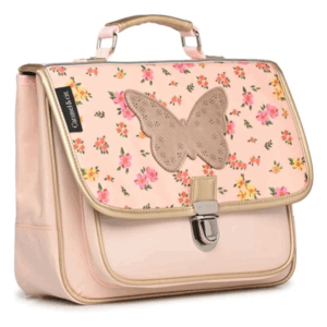 Petit cartable Papillon - Liberty rose