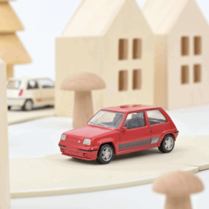 Renault SuperCinq GT Turbo Ph II 1988 Rouge 1/43