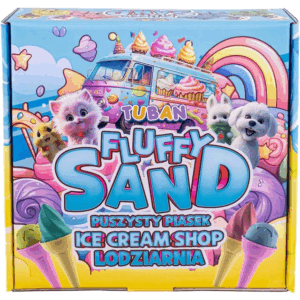 Set de sable fluffy - Boutique de glaces