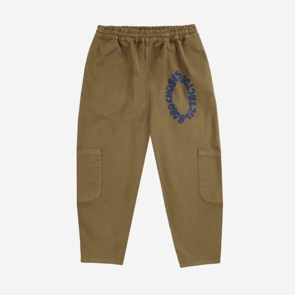 Pantalon cargo en toile Tic Tac Toe - kaki