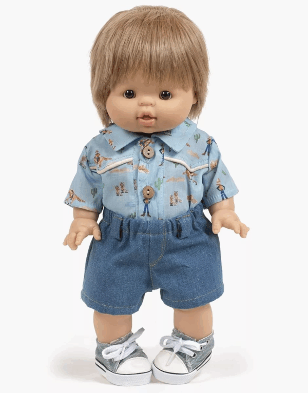 Baskets Komvers - Denim – Image 2