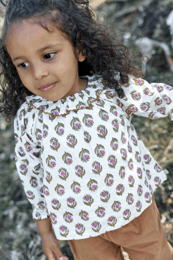 Blouse Solane - Blockprint – Image 2