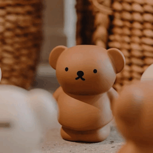 Boris l'ours - Tirelire taille M - Choco