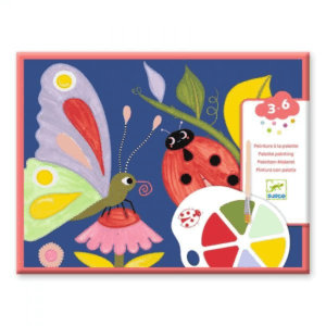 Peinture des petits - Peinture à la palette - Petites bêtes