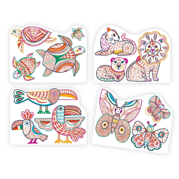 Coloriage magique - Familles sauvages – Image 4