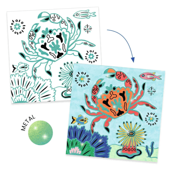Coloriages brillants - Sous la mer – Image 3