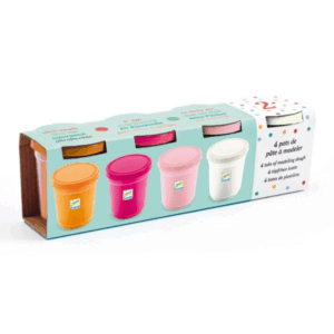 Pâte à modeler - 4 pots - Sweet
