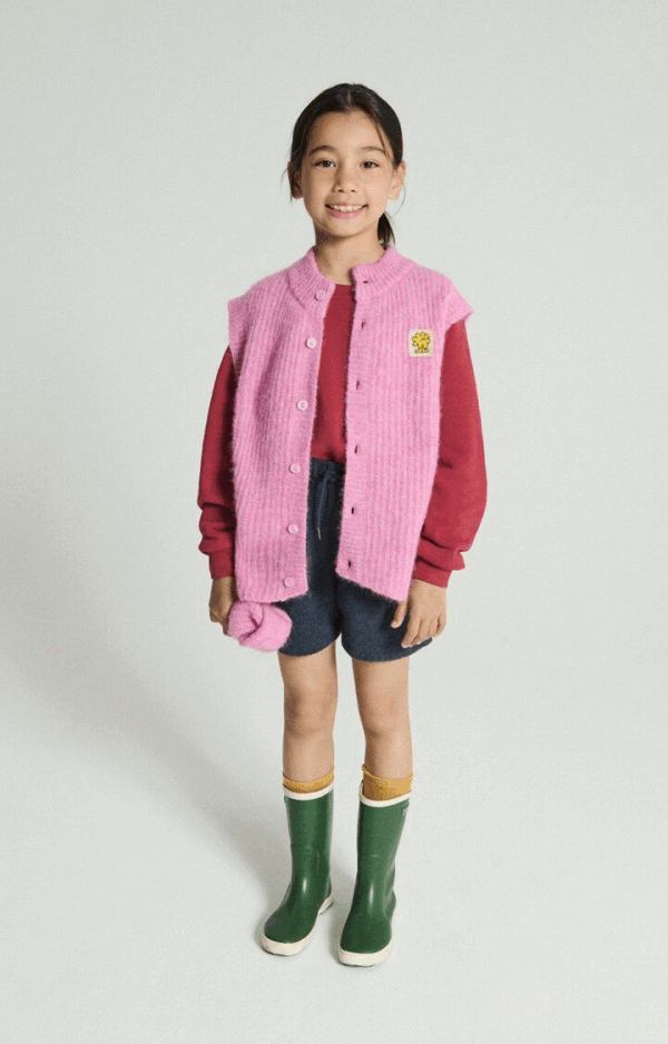 Gilet court East SM - Rose Bubble – Image 4
