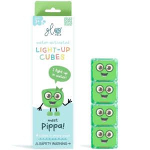 Cubes de bain lumineux vert - Pippa