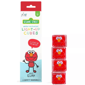 Cubes de bain lumineux rouge - Elmo