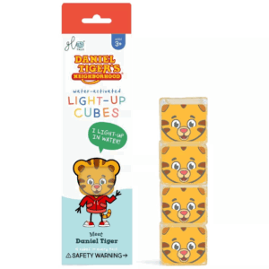 Cubes de bain lumineux orange - Daniel Tiger