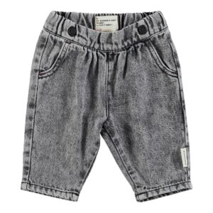 Jean bébé - Washed black denim