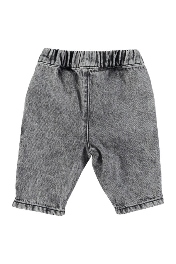 Jean bébé - Washed black denim – Image 4