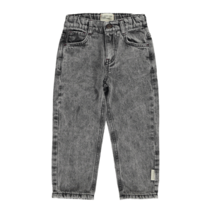Jean unisexe - Washed black denim