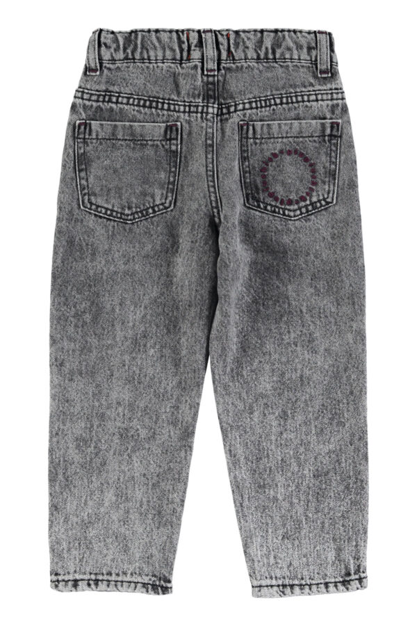 Jean unisexe - Washed black denim – Image 8
