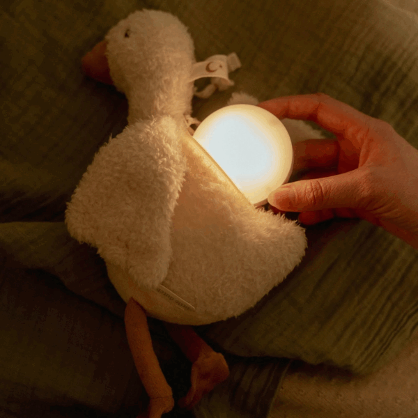 Peluche musicale & lumineuse Oie - Newborn – Image 6