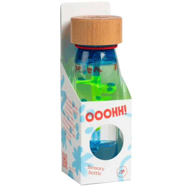 Bouteille sensorielle Move bottle Spiral Blue – Image 5