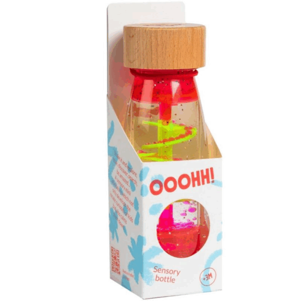 Bouteille sensorielle Move bottle - Spirale Pink – Image 3