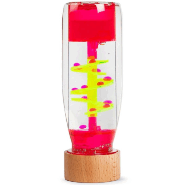 Bouteille sensorielle Move bottle - Spirale Pink – Image 2
