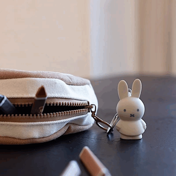 Porte clé Miffy Warm - Sable – Image 2