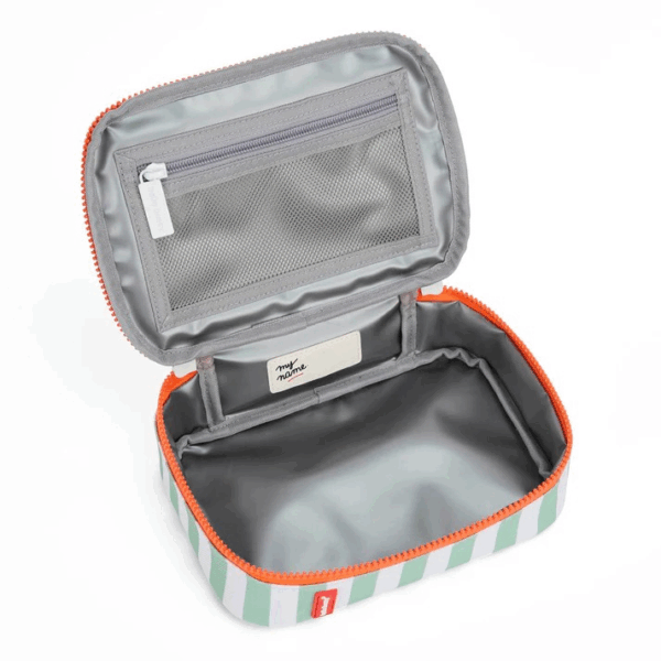 Sac à goûter - Green stripes – Image 4