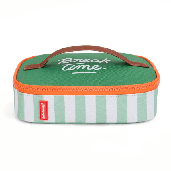 Sac à goûter - Green stripes