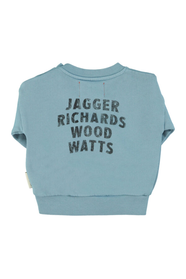 Sweatshirt - Blue "Rock stars" print – Image 6