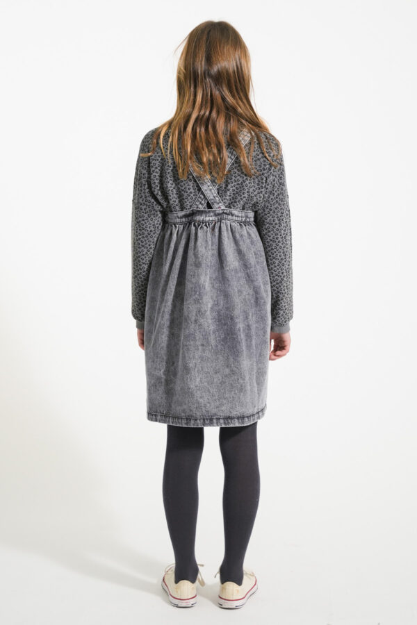 Sweatshirt en éponge - Imprimé léopard gris – Image 2