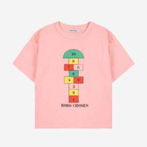 T-shirt MC - Marelle rose