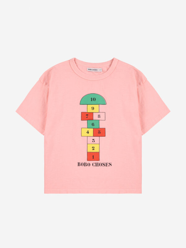 T-shirt MC - Marelle rose