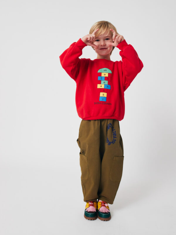 Sweatshirt - Marelle rouge – Image 3