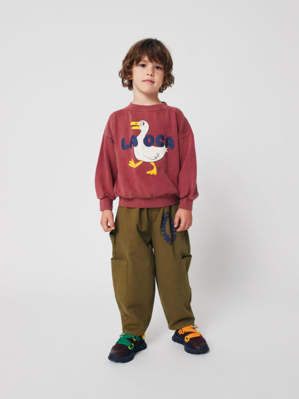 Pantalon cargo en toile Tic Tac Toe - kaki – Image 3