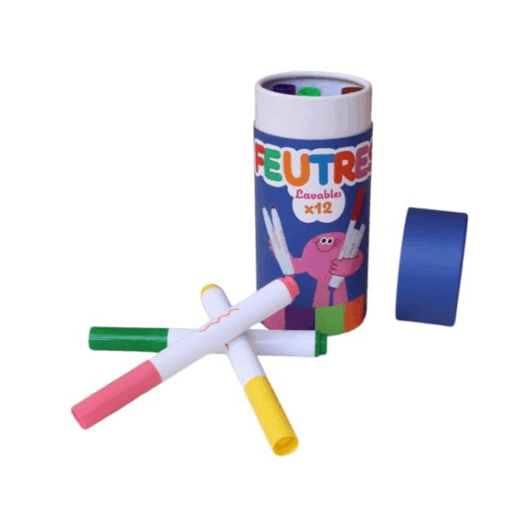 Boîte de 12 feutres lavables – Image 2
