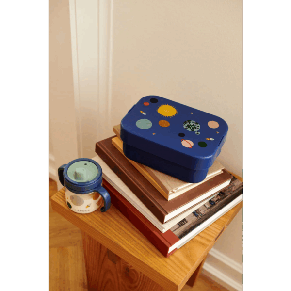 Boite à goûter Kamil - Universe classic navy – Image 3