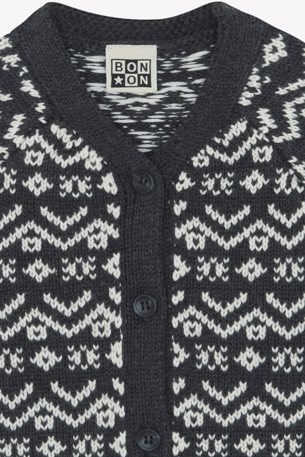 Cardigan Mozza - Carbone – Image 2