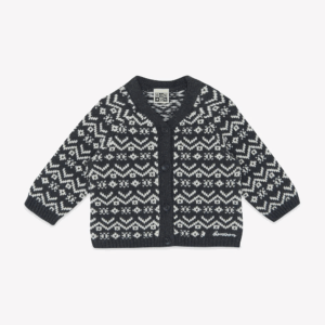 Cardigan Mozza - Carbone