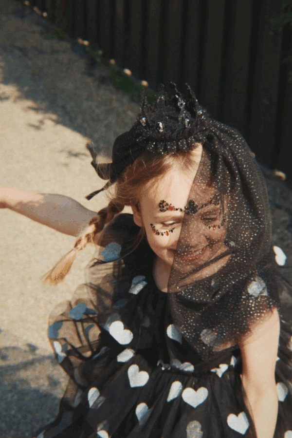 Couronne de Princesse Halloween noire – Image 3