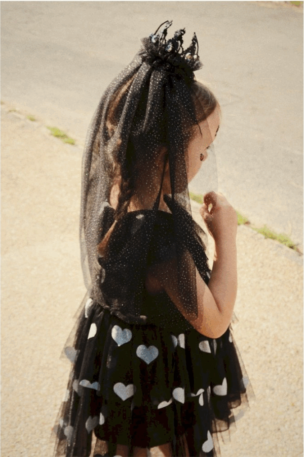 Couronne de Princesse Halloween noire – Image 2