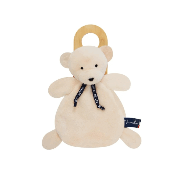 Doudou ours Dorlotin - Ivoire