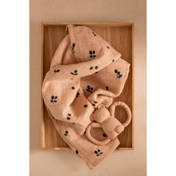 Lot de 2 langes Lewis - Mini berry – Image 3