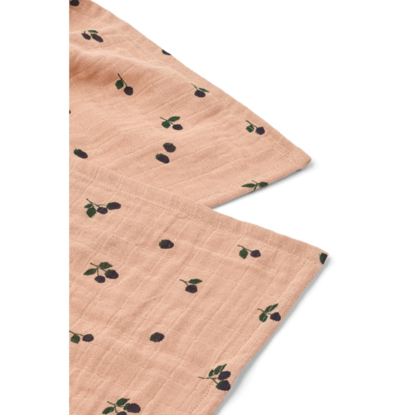 Lot de 2 langes Lewis - Mini berry – Image 2
