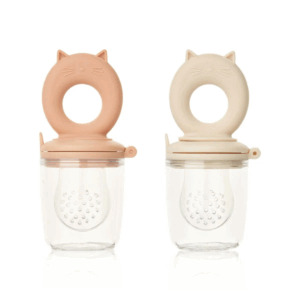 Lot de 2 grignoteuses Miranda - Chat tuscany rose