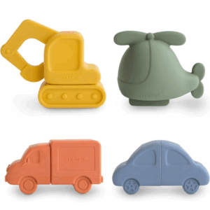 Jouets de bain - lot de 4 véhicules