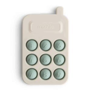 Jouet pop it téléphone en silicone - Cambridge blue