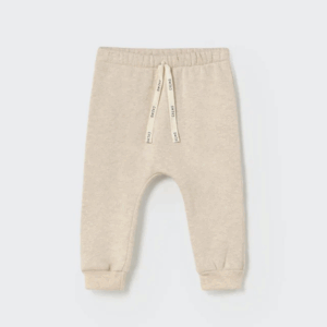 Pantalon de jogging LOUIS - Stone mélanfe fleece